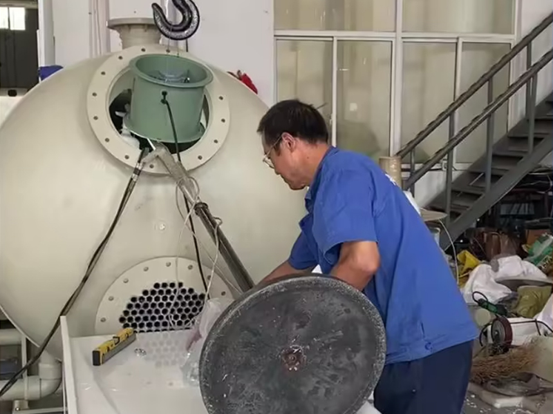 真空机组制作中